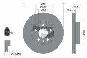 BDS1404 Brzdový kotouč BENDIX Braking