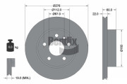 BDS1189 Brzdový kotouč BENDIX Braking