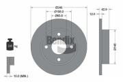 BDS1191 Brzdový kotouč BENDIX Braking