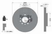 BDS1359 Brzdový kotouč BENDIX Braking