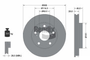 BDS2136 Brzdový kotouč BENDIX Braking