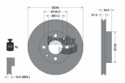 BDS1960 Brzdový kotouč BENDIX Braking