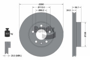 BDS1309HC Brzdový kotouč BENDIX Braking