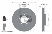 BDS1817 Brzdový kotouč BENDIX Braking