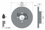 BDS2142 Brzdový kotouč BENDIX Braking