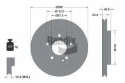 BDS1183 Brzdový kotouč BENDIX Braking
