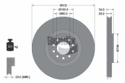 BDS1325 Brzdový kotouč BENDIX Braking