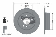 BDS1419 Brzdový kotouč BENDIX Braking