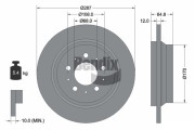 BDS1643 Brzdový kotouč BENDIX Braking