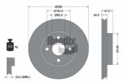BDS2014 Brzdový kotouč BENDIX Braking