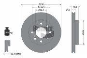 BDS1896 Brzdový kotouč BENDIX Braking