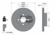 BDS1951 Brzdový kotouč BENDIX Braking