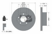 BDS1380 Brzdový kotouč BENDIX Braking