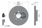 BDS1820 Brzdový kotouč BENDIX Braking