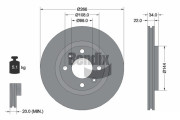 BDS1000 Brzdový kotouč BENDIX Braking