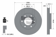 BDS1961 Brzdový kotouč BENDIX Braking