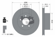 BDS1823 Brzdový kotouč BENDIX Braking