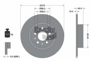 BDS1370 Brzdový kotouč BENDIX Braking