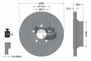 BDS1305HC Brzdový kotouč BENDIX Braking