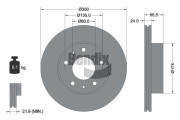 BDS1092 Brzdový kotouč BENDIX Braking
