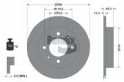 BDS2132 Brzdový kotouč BENDIX Braking