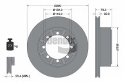 BDS1785 Brzdový kotouč BENDIX Braking