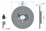BDS1192 Brzdový kotouč BENDIX Braking