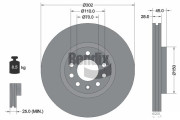 BDS1512 Brzdový kotouč BENDIX Braking