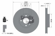 BDS1003 Brzdový kotouč BENDIX Braking