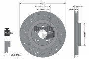 BDS1446HC Brzdový kotouč BENDIX Braking