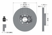 BDS1013HC Brzdový kotouč BENDIX Braking