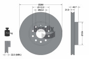 BDS1015HC Brzdový kotouč BENDIX Braking