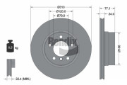 BDS1190HC Brzdový kotouč BENDIX Braking
