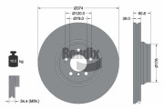BDS2228 Brzdový kotouč BENDIX Braking