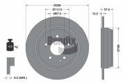 BDS1067 Brzdový kotouč BENDIX Braking