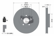 BDS1264 Brzdový kotouč BENDIX Braking
