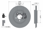 BDS1677 Brzdový kotouč BENDIX Braking