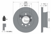 BDS1520 Brzdový kotouč BENDIX Braking