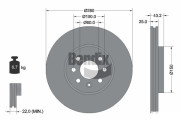 BDS1423 Brzdový kotouč BENDIX Braking