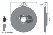 BDS1259 Brzdový kotouč BENDIX Braking