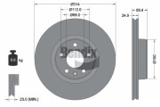 BDS1670HC Brzdový kotouč BENDIX Braking