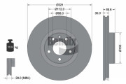BDS1185HC Brzdový kotouč BENDIX Braking