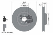 BDS1351HC Brzdový kotouč BENDIX Braking