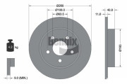 BDS1138 Brzdový kotouč BENDIX Braking