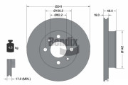 BDS1470 Brzdový kotouč BENDIX Braking