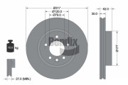BDS1675HC Brzdový kotouč BENDIX Braking