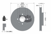 BDS1979 Brzdový kotouč BENDIX Braking