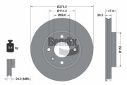 BDS2049 Brzdový kotouč BENDIX Braking