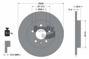 BDS1685 Brzdový kotouč BENDIX Braking