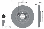 BDS2091 Brzdový kotouč BENDIX Braking